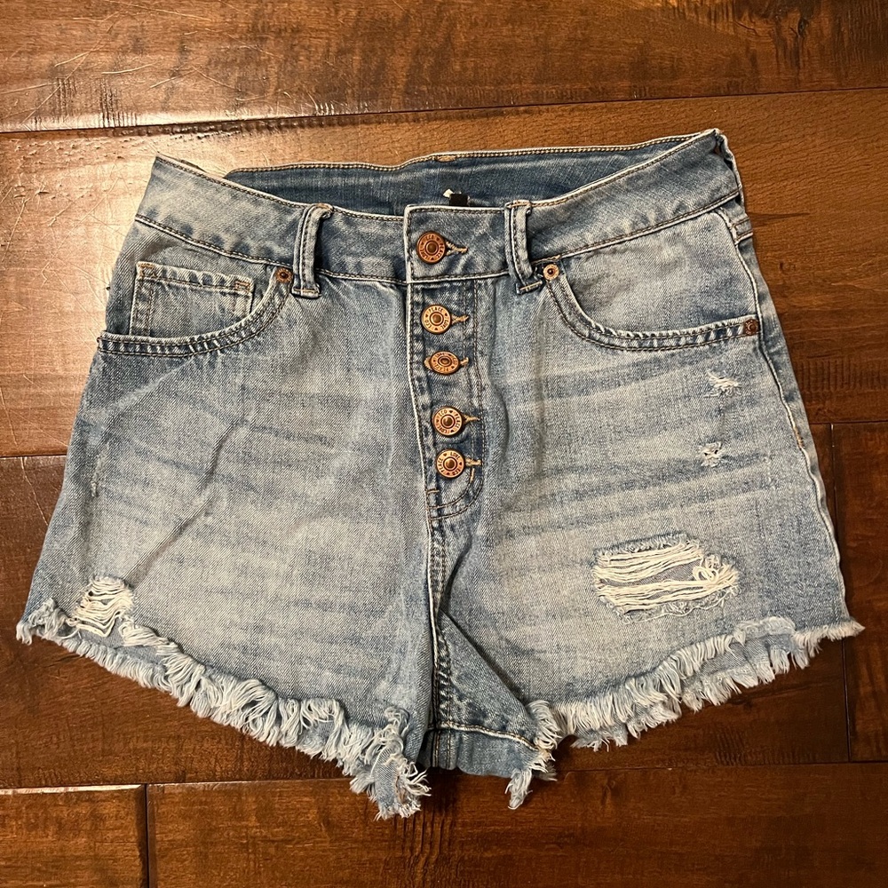Rewash High Rise Jean Shorts